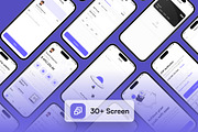 Savie - Finance Mobile App UI Kit, an UI Kit Template by restiyathena (Thumbnail 2 of 6)