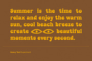 Always Sunny - Groovy Display Font, a Sans Serif Font by Studio Moara (Thumbnail 5 of 8)