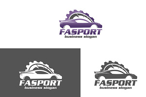 Fasport Logo Template, a Branding & Logo Template by bosathemes