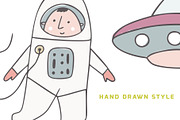Space Explorer, a Graphic by Oksana Stepova (Thumbnail 9 of 16)
