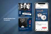 Youtuber Instagram Post, a Social Media Template by Rahardi Creative (Thumbnail 6 of 6)
