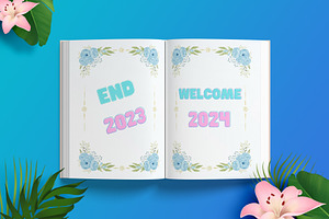 2023-2024 Monthly Planner Canva