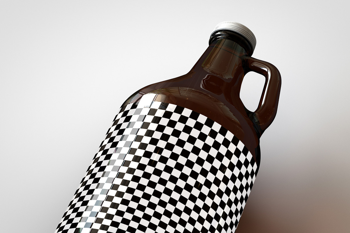 Growler Beer Bottle Mock-Up, a Household Mockup by TSOBG (Photo 11 of 33)