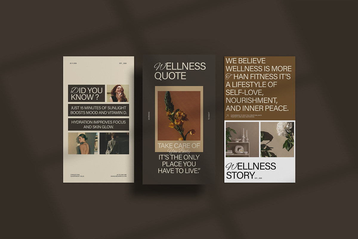 SIA Wellness Social Media Template preview 2