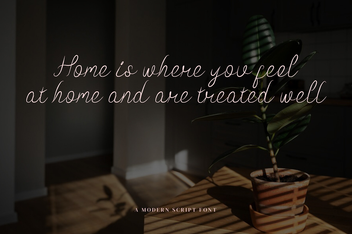Fothem Script Fonts, a Script Font by mahstudios (Photo 7 of 14)