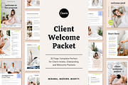 Client Welcome Packet | Dawn, a Magazine Template by Erin Cassidy (Thumbnail 1 of 9)
