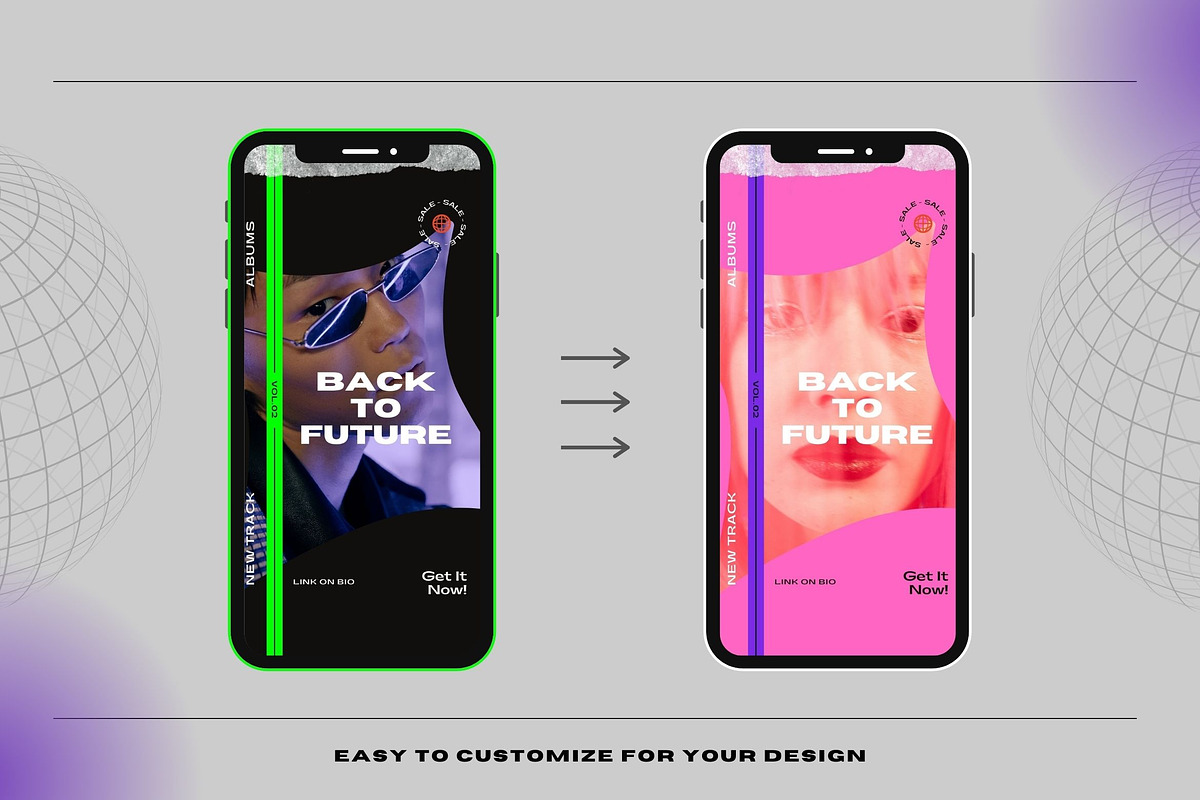 Hypepunk - Canva Instagram Pack, a Social Media Template by Dirtytemp Studio (Photo 4 of 14)