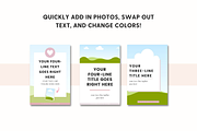 Pinterest Pin Templates For Canva, a Social Media Template by The Template Lounge (Thumbnail 3 of 4)
