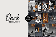 Dark Social Media Pack, a Social Media Template by RedRiver Studio (Thumbnail 5 of 17)