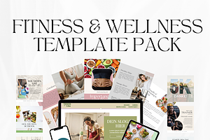 Fitness & Wellness Template Pack