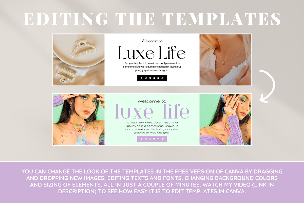 Elegant Etsy Shop Bundle, a Branding & Logo Template by SunshineStudioBoutique (Photo 6 of 10)