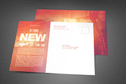 All Things New Church Postcard, a Card Template by loswl (Thumbnail 2 of 2)