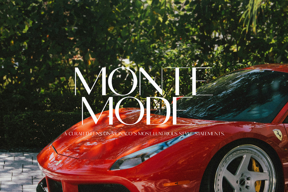 Monaco - Chic & Modern Sans Serif, a Sans Serif Font by Mikhail Fukurou (Photo 2 of 11)