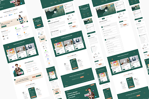 Website Online Course UI Kits