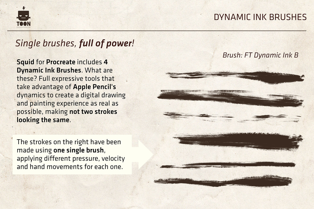 Squid Brush Pack for Procreate, a Brush Add-On by Frankentoon Store (Photo 4 of 7)