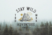 Outdoor Badge Logo and Illustrations, an Illustration by Megflags (Thumbnail 3 of 6)