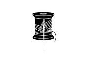 Sewing thread spool and needle, a Graphic by hafijul (Thumbnail 10 of 10)