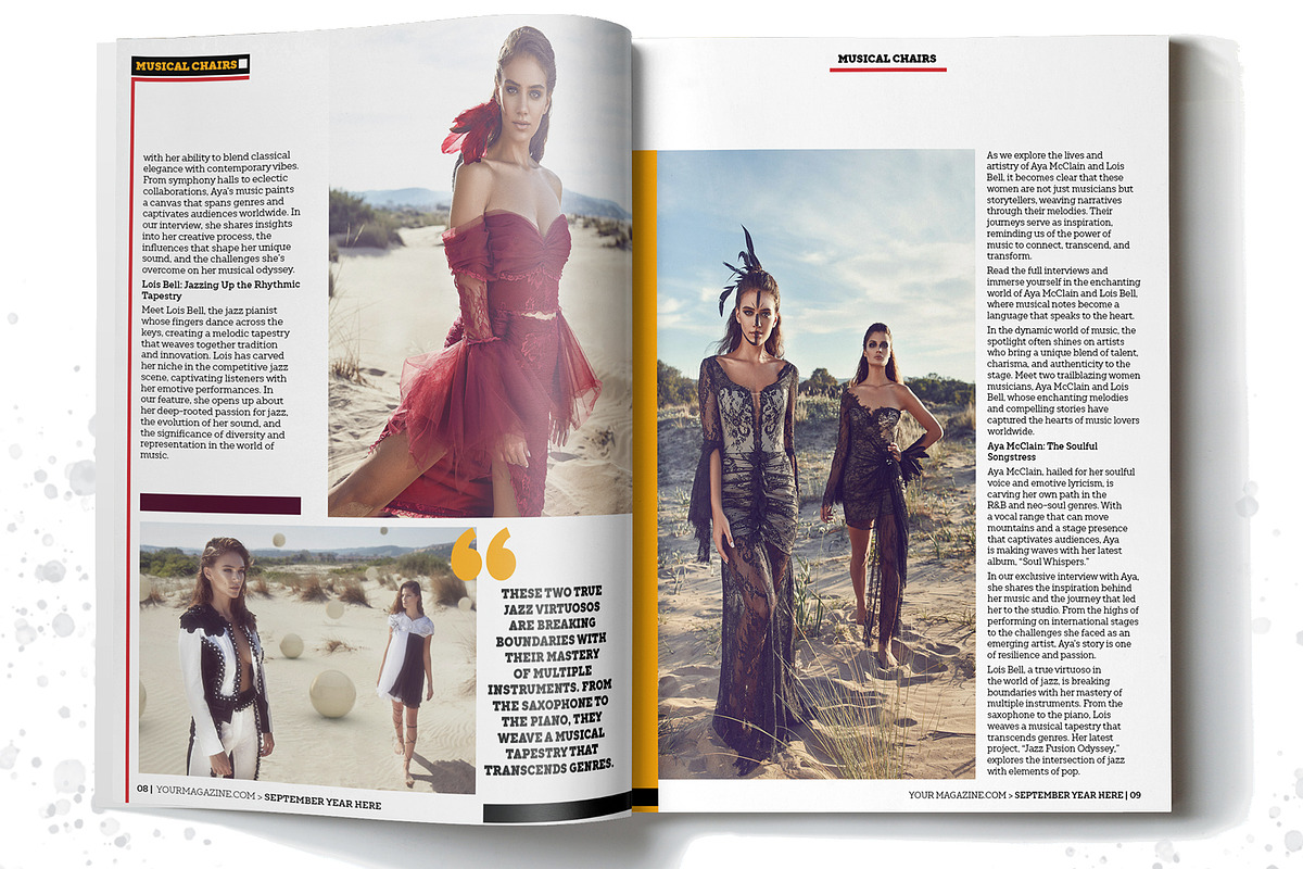 Magazine Template, a Magazine Template by Red Cactus Creative (Photo 13 of 20)
