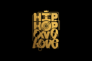 * HIP HOP ONE LOVE * Custom tag, an Object Graphic by V2.GRAPHICS (Thumbnail 5 of 5)