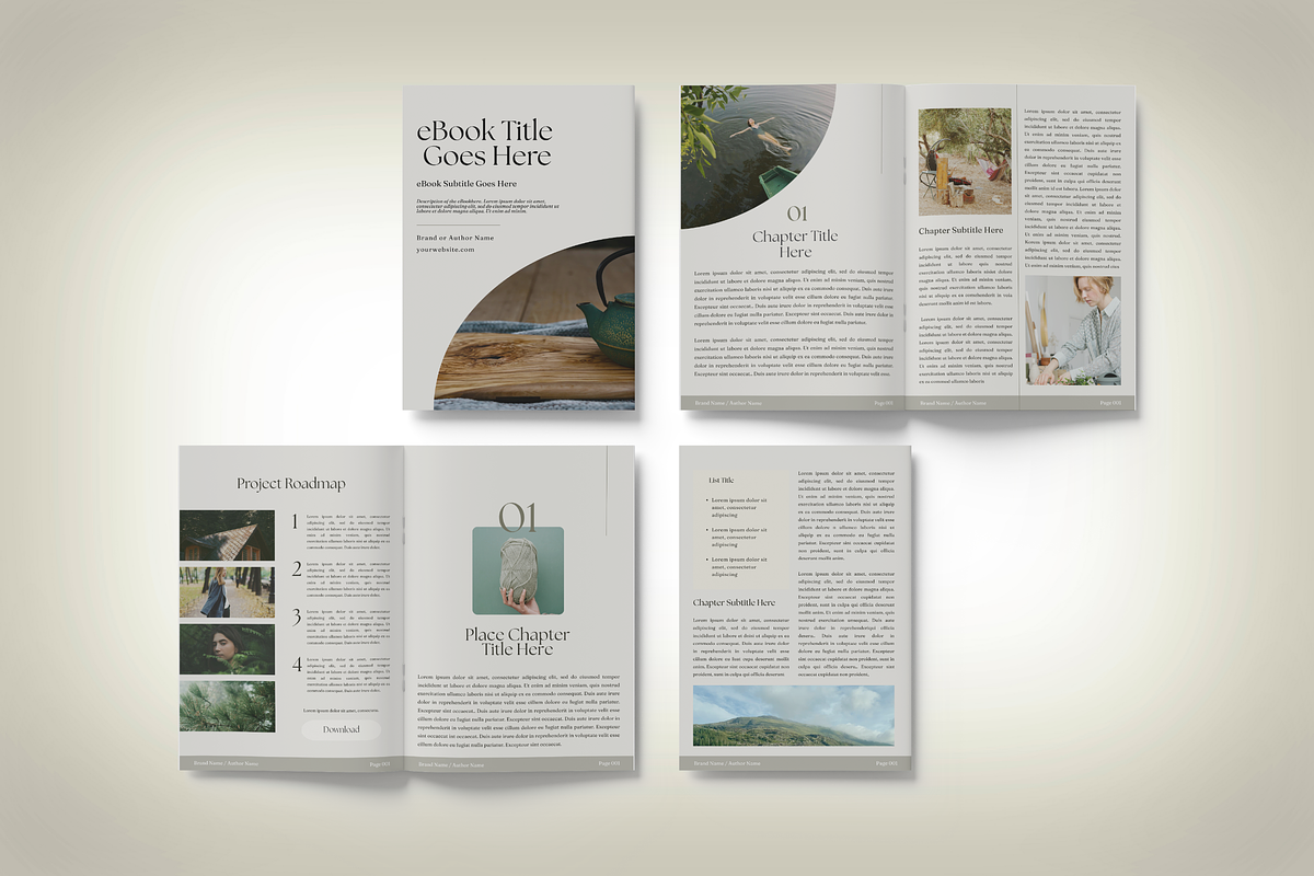 G L A D E | eBook Canva Template preview 6