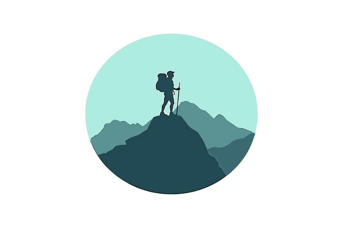 Mountain Explorer 12 Silhouette Set, an Object Graphic by yasushie (Photo 9 of 13)