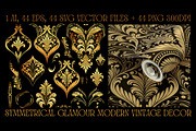 Gold Vintage Glamour Flourishes, an Object Graphic by ilonitta (Thumbnail 6 of 7)