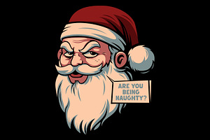 Bad Santa, a Seasonal Illustration by pedrors