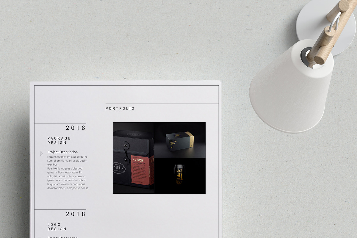 Vega Resume Template, a Resume Template by Nina Shaw (Photo 5 of 13)