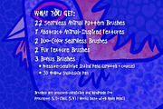 Animal Print Pattern brushes, a Brush Add-On by cugypress (Thumbnail 2 of 7)