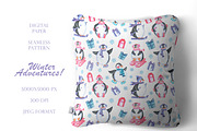 Winter adventures watercolor set., a Seasonal Illustration by SabinaWatercolorArt (Thumbnail 15 of 17)