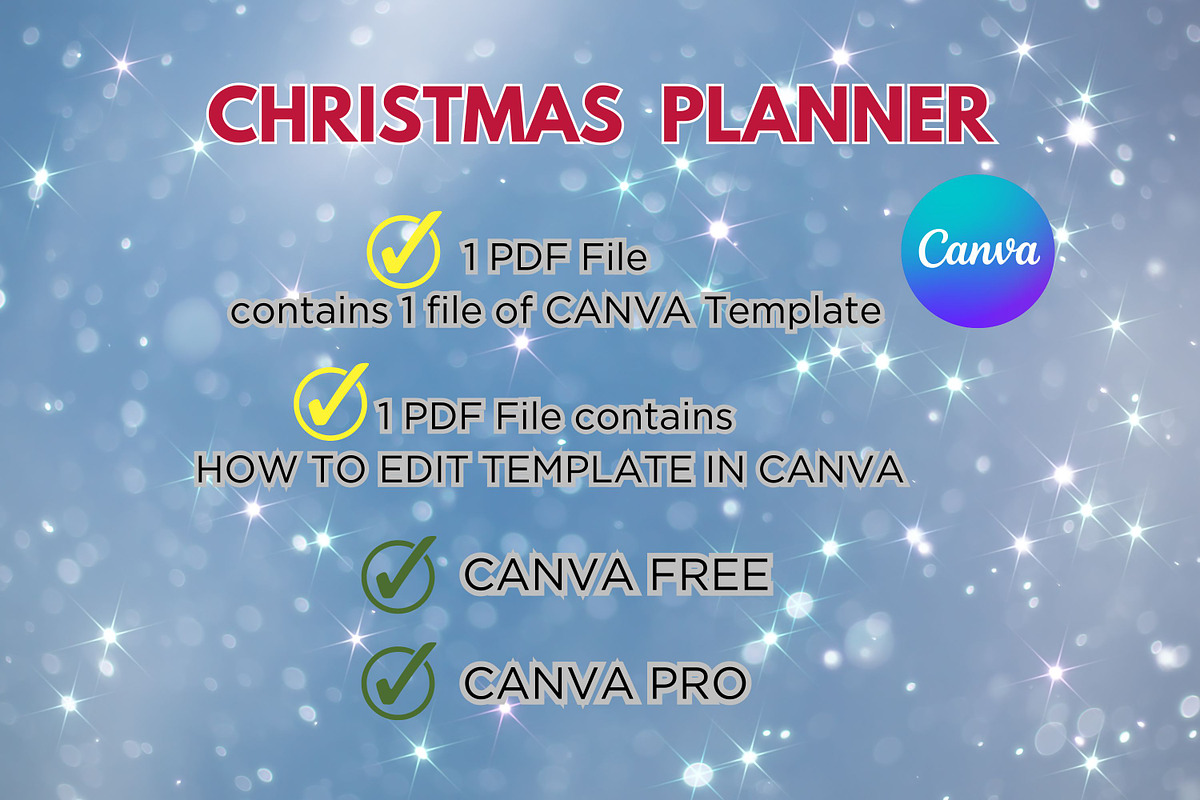 Editable Christmas Planner - Canva, a Templates & Theme by Adalin Shop (Photo 12 of 12)