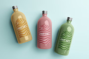 1-Liter Glass Bottle Mockup Set, a Cups & Container Mockup by Mirachma Project (Thumbnail 8 of 9)