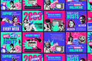 Instagram Posts Template for Podcast, a Social Media Template by JoanaCelina (Thumbnail 7 of 7)