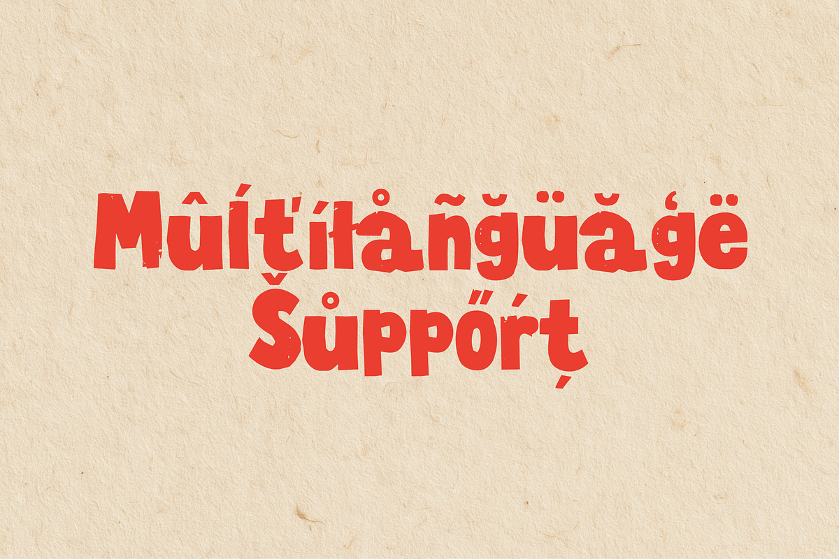 CARVE Rough Display Font, a Sans Serif Font by kavoon (Photo 11 of 12)