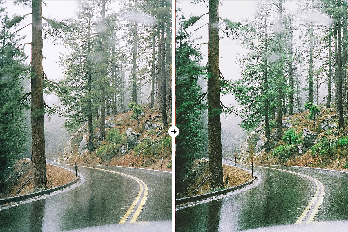 8 Rainy Day LR & PS Presets, an Action Add-On by M E G A S E T S (Photo 11 of 11)