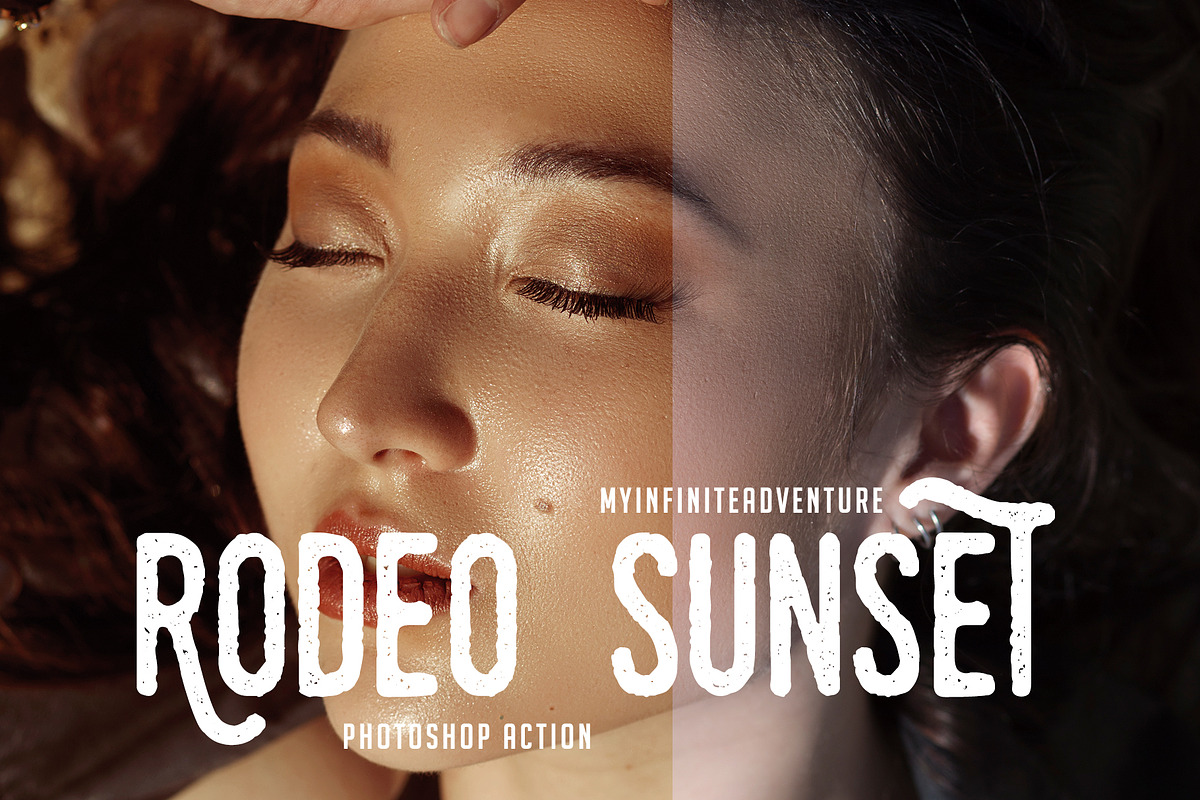Rodeo Sunset Photoshop Action preview 6