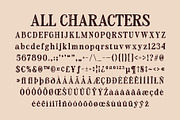 CS Quade Stamp, a Serif Font by Craft Supply Co. (Thumbnail 8 of 8)