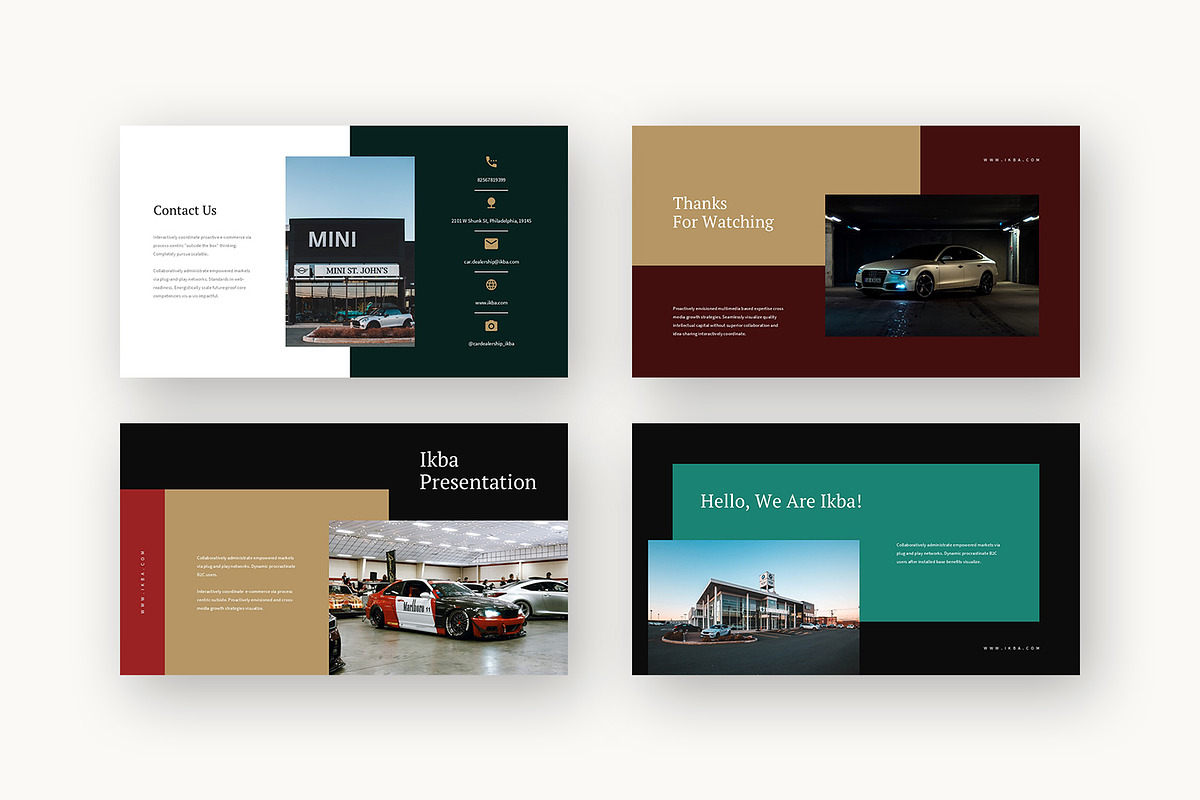 Ikba : Luxury Auto Google Slides, a Presentation Template by Punkl Camp (Photo 9 of 16)