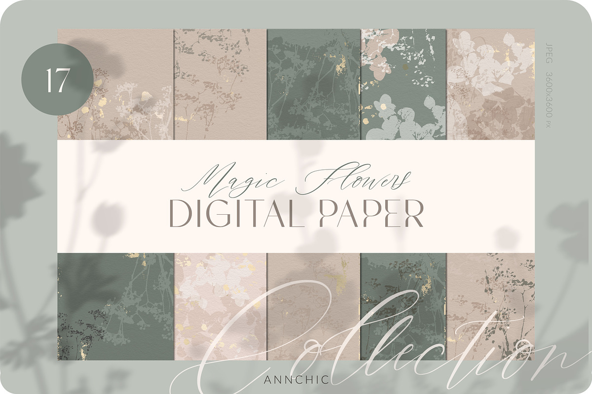DIGITAL PAPER BUNDLE, a Texture Graphic by Anna Sokol (Photo 5 of 133)