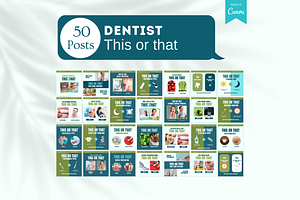 Dental Clinic - Canva Templates