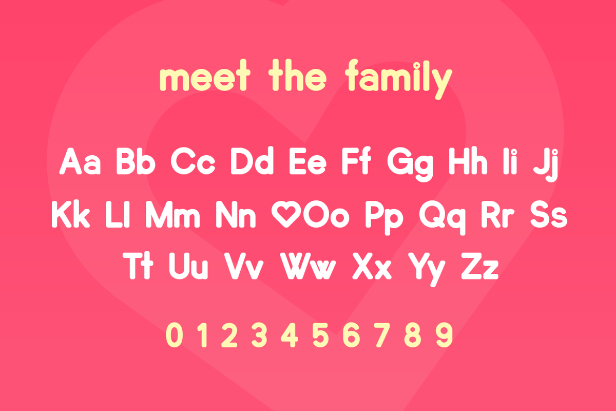 Lovebirds Font preview 4