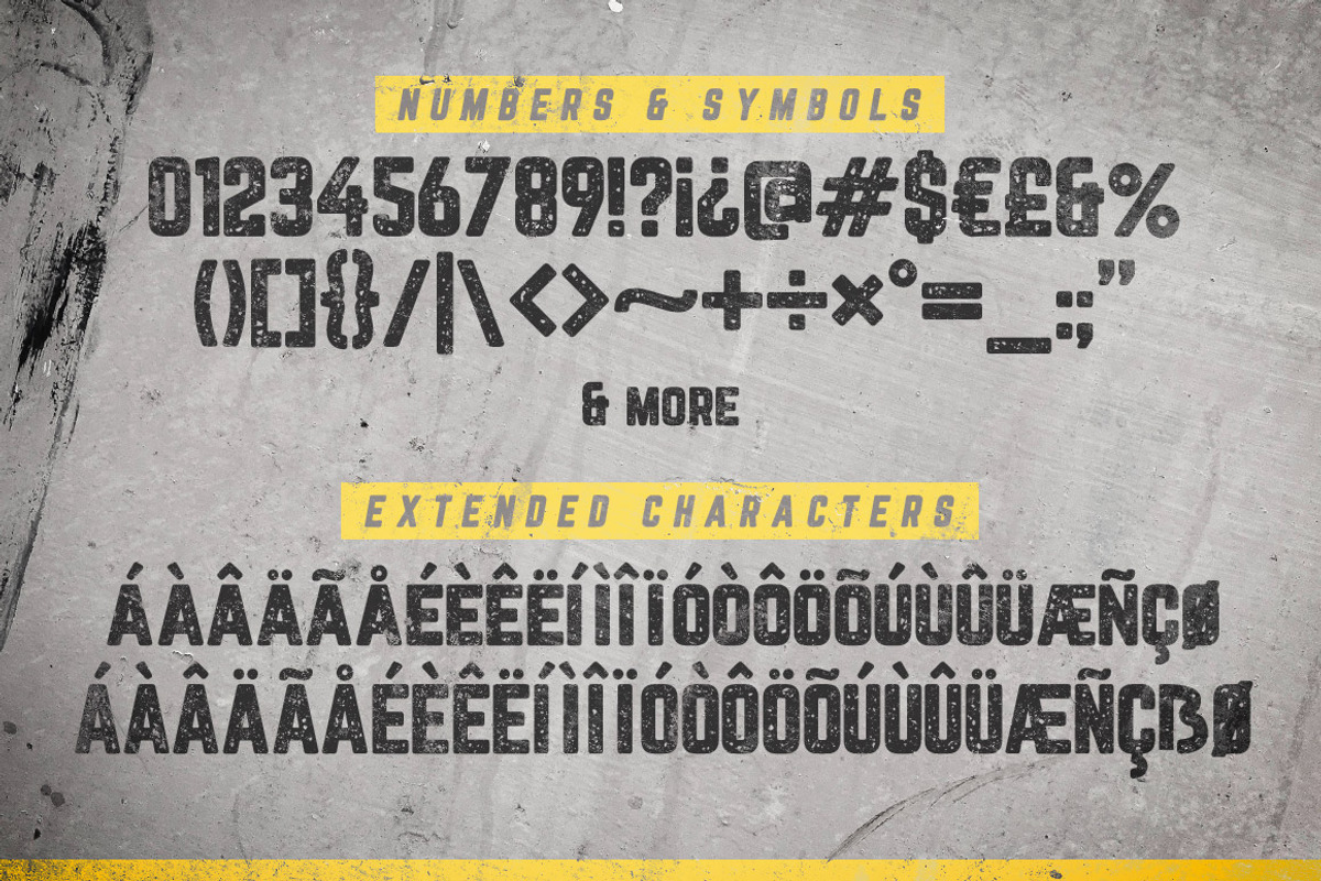 Blocklyn Font Family + Mockups preview 3