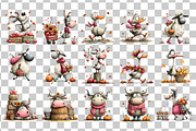Quirky Autumn Farm PNG, a Seasonal Illustration by Nicolle's Colorful Art (Thumbnail 3 of 6)