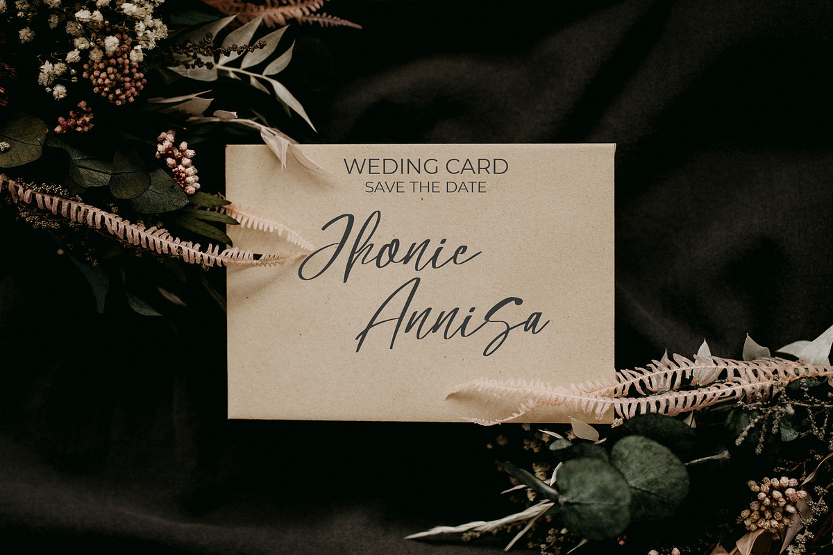 Genttama Elegant Script Font, a Script Font by NTC Graphic (Photo 6 of 8)