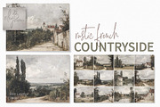 Rustic French Countryside, a Decorative Illustration by rileyBgraphics (Thumbnail 1 of 5)