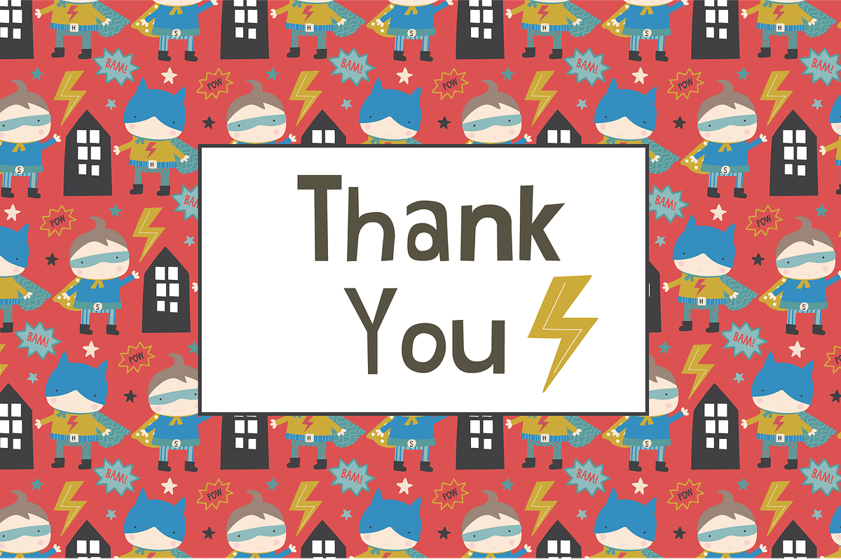 Little Hero clipart set, an Illustration by Poppymoondesign (Photo 3 of 3)