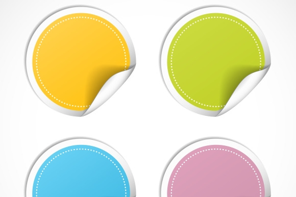 Vector stickers preview 2