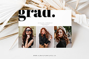 Graduation Invitation Template GC049, an Invitation Template by Always Templates (Thumbnail 2 of 3)