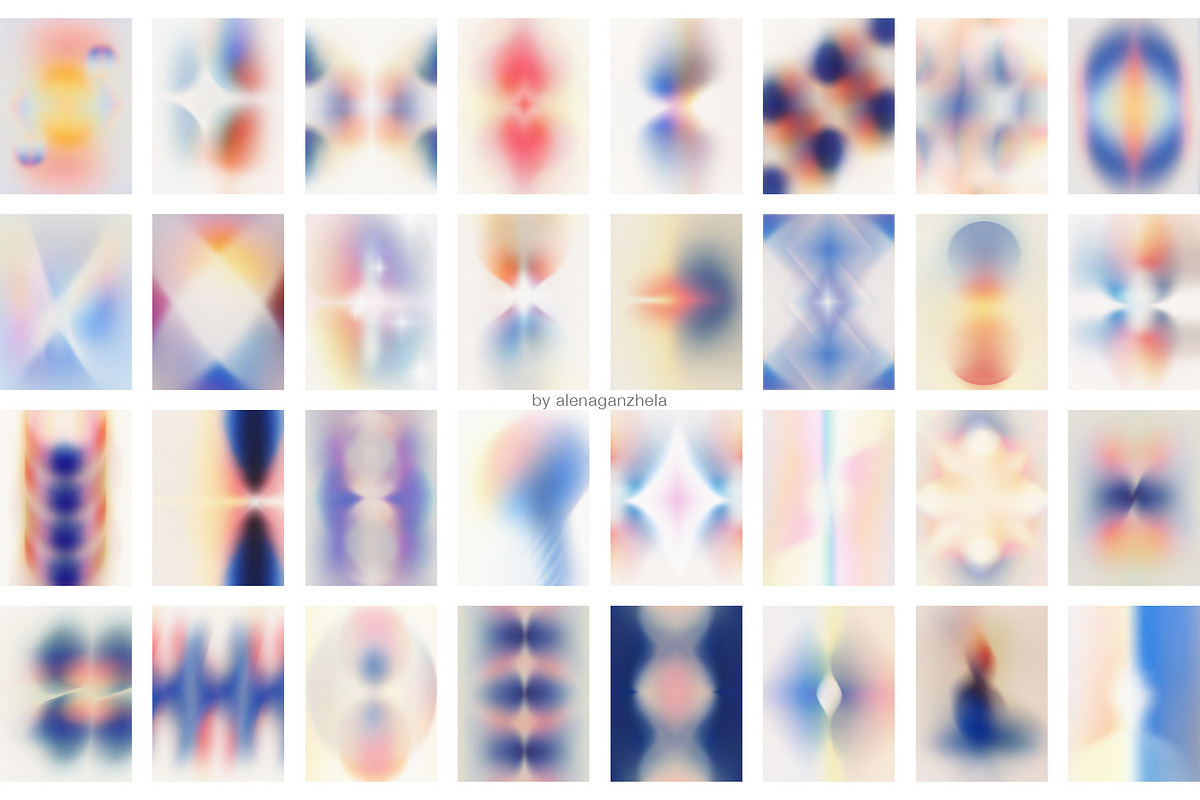 Modern Bright Gradient textures, a Background Graphic by alenaganzhela (Photo 7 of 9)