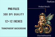 Steampunk Fairy Clipart PNG, an Illustration by SinaCreation (Thumbnail 4 of 5)